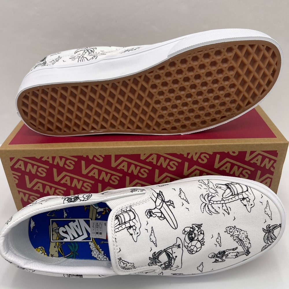 Vans WMNS Classic Slip-On
Low Tide True White/True
VN0A5JLXBPD Sneakers - Picture 4 of 16